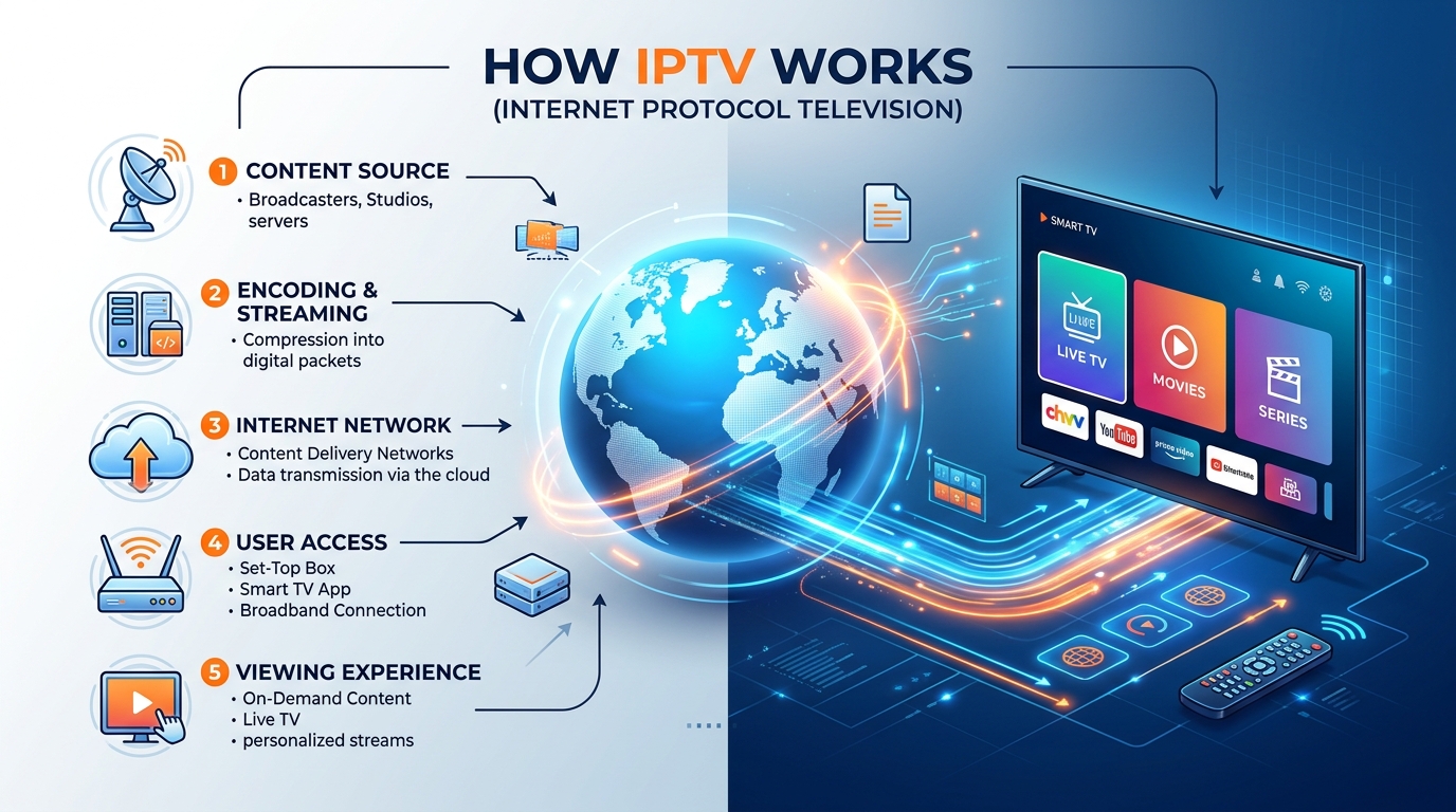 Hoe werkt IPTV Totaal
