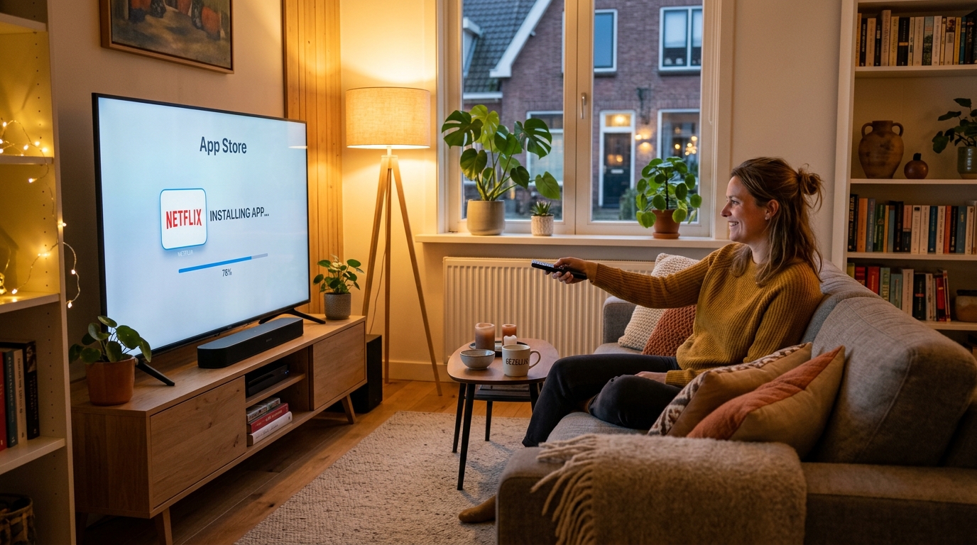 Hoe IPTV installeren op een Smart TV?